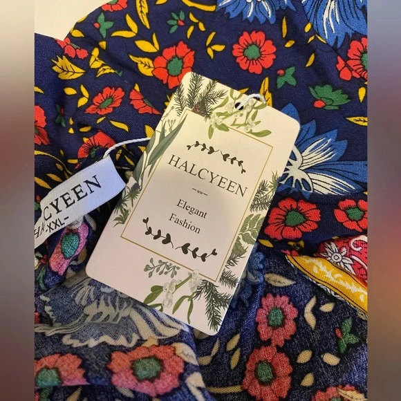 NWT True Wrap Maxi Dress Floral Bohemian - Picture 7 of 10